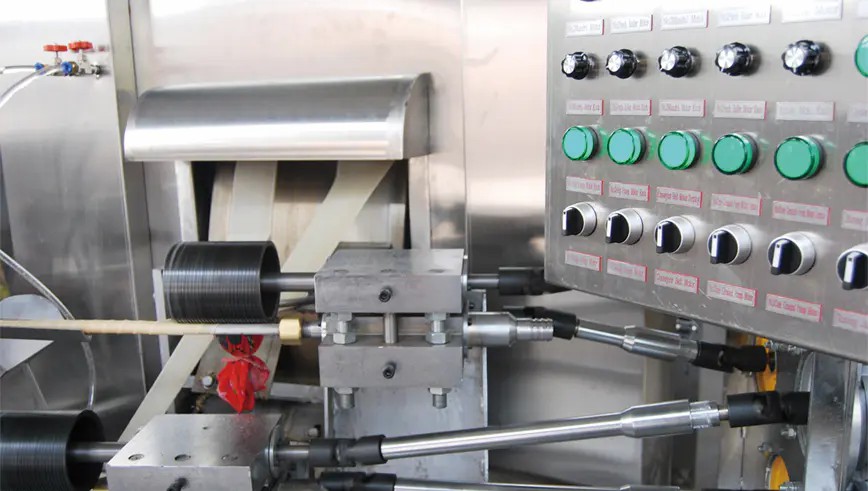Komponen kunci dari jalur produksi camilan