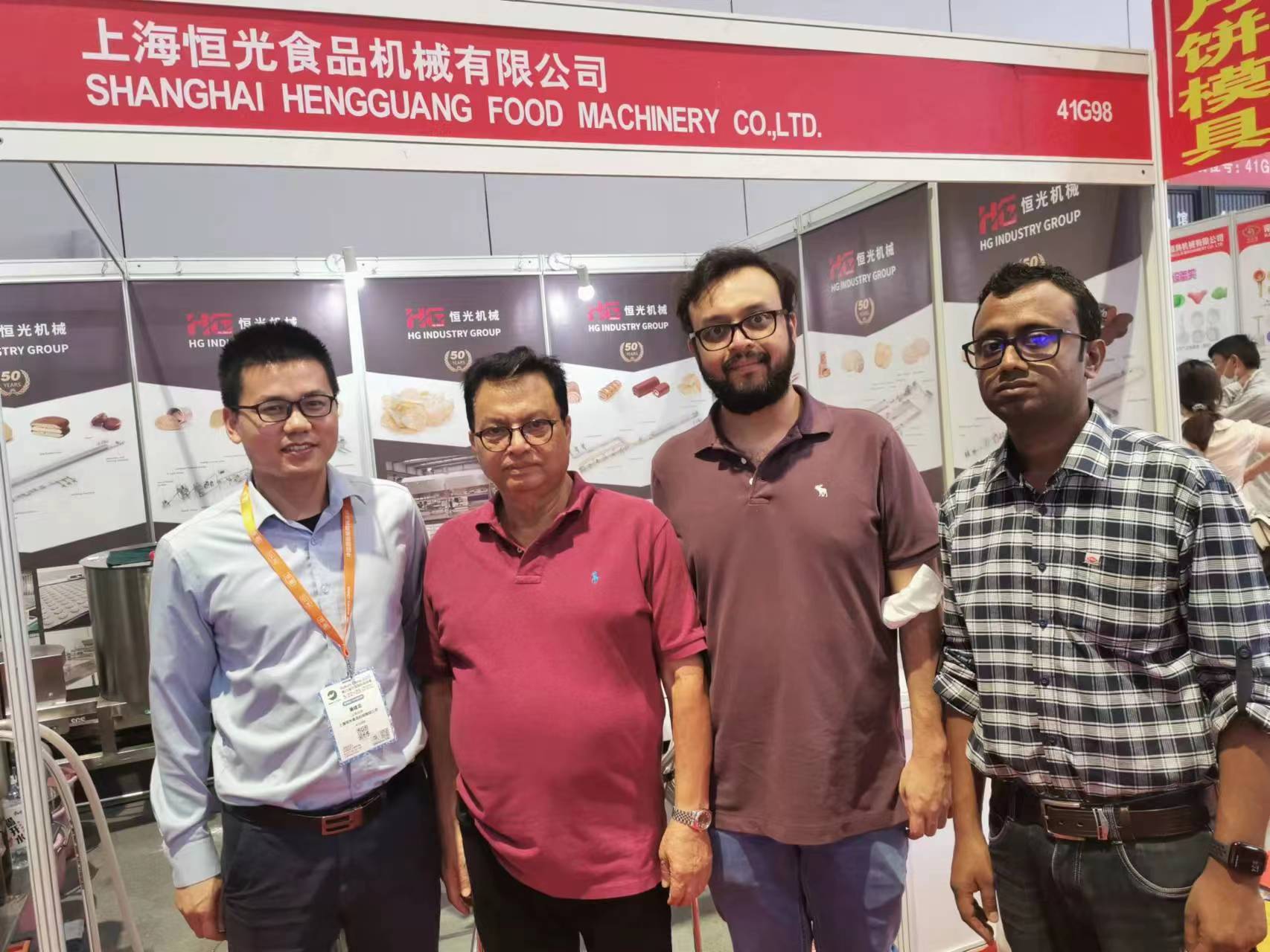 Shanghai Hengguang Food Machinery berpartisipasi dalam Pameran Kue Internasional China